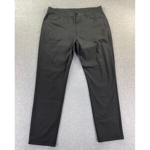Public Rec Men's 35x32 Dealmaker Casual Comfort Stretch Golf Chino Pant Black